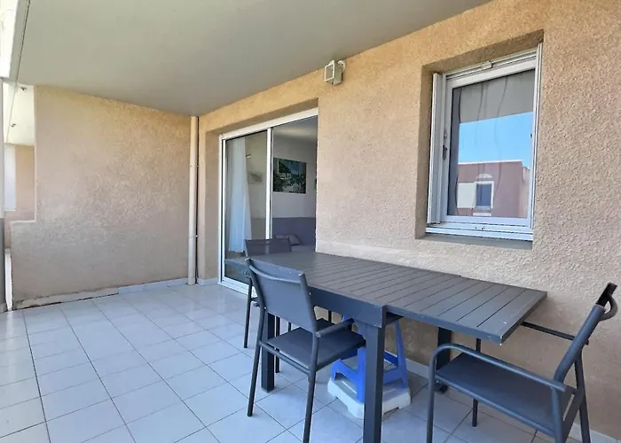 Le Clos Marin Beautiful Flat דירה ולראס-פלאז'